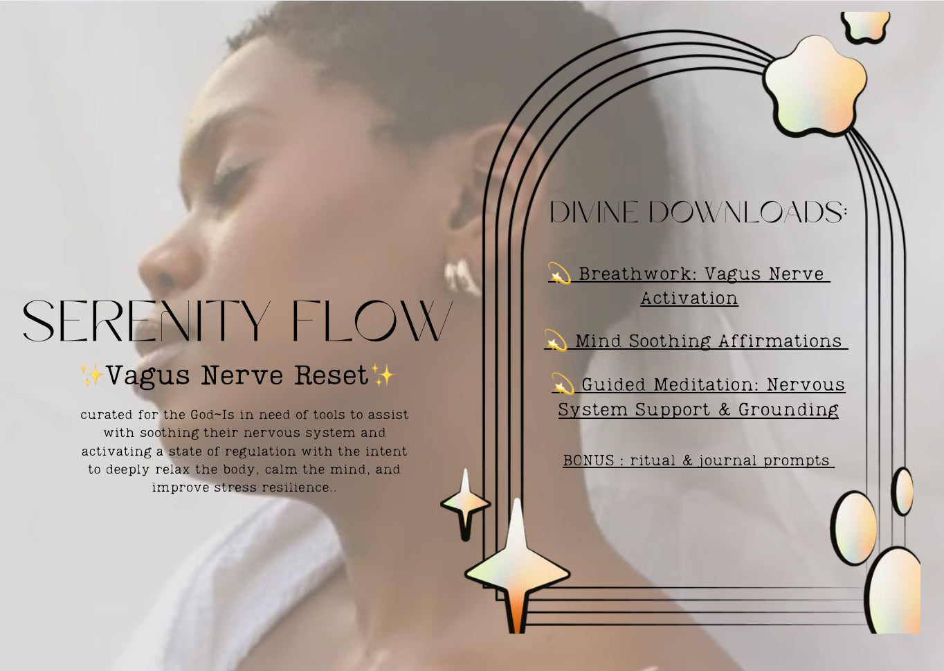 Serenity Flow Bundle ✨ (Vagus Nerve Reset)