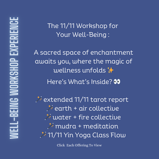 11/11 Well-Being Workshop